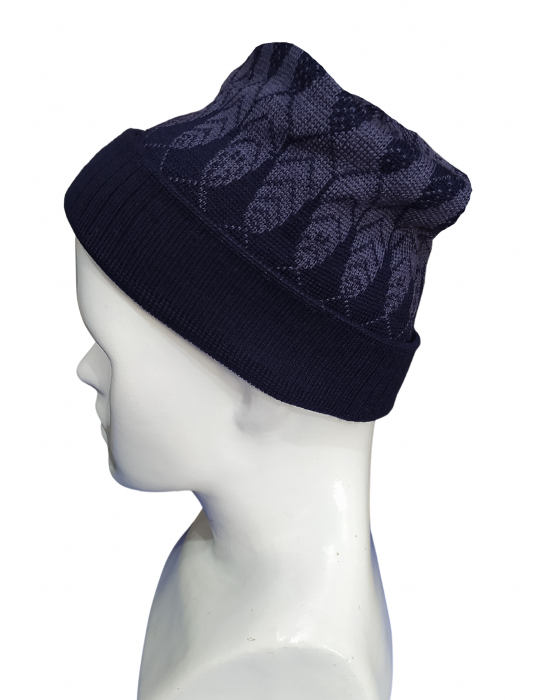 Unisex Purewool  designer Cap navy